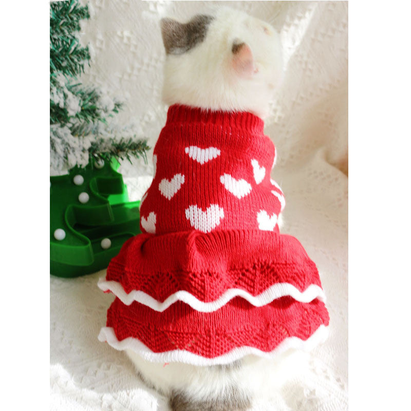 Pull de Princesse pour Chiens pour les Fêtes