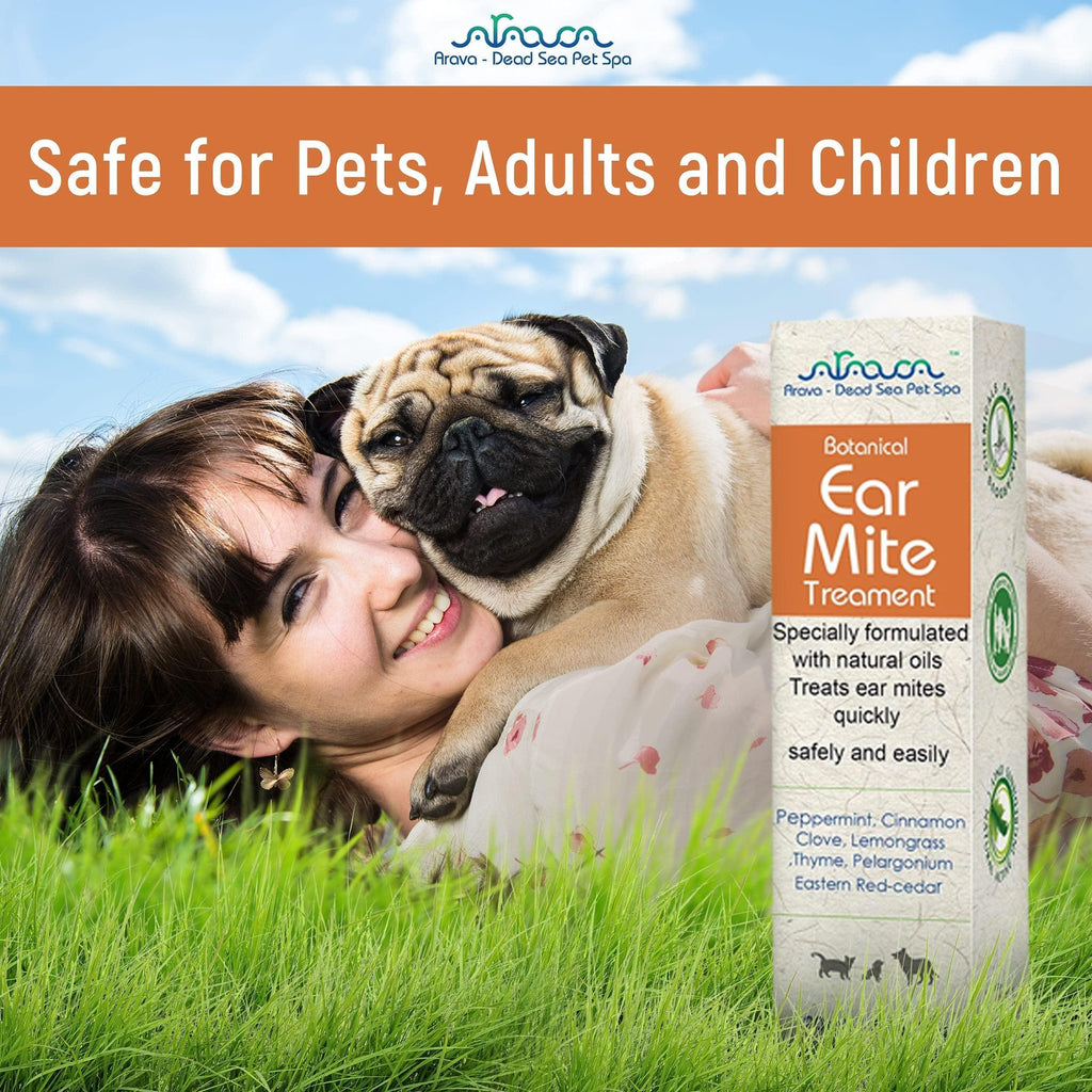 Soulagement des Oreilles pour Animaux - Traitement Naturel pour Chiens & Chats