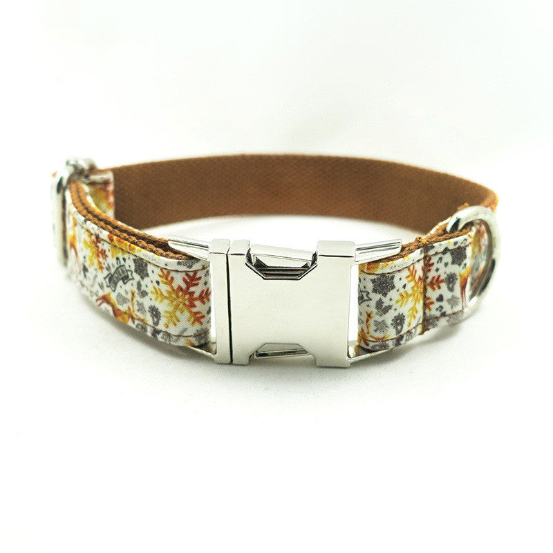 Collier Doré Fait Main pour Chien par MUTTCO