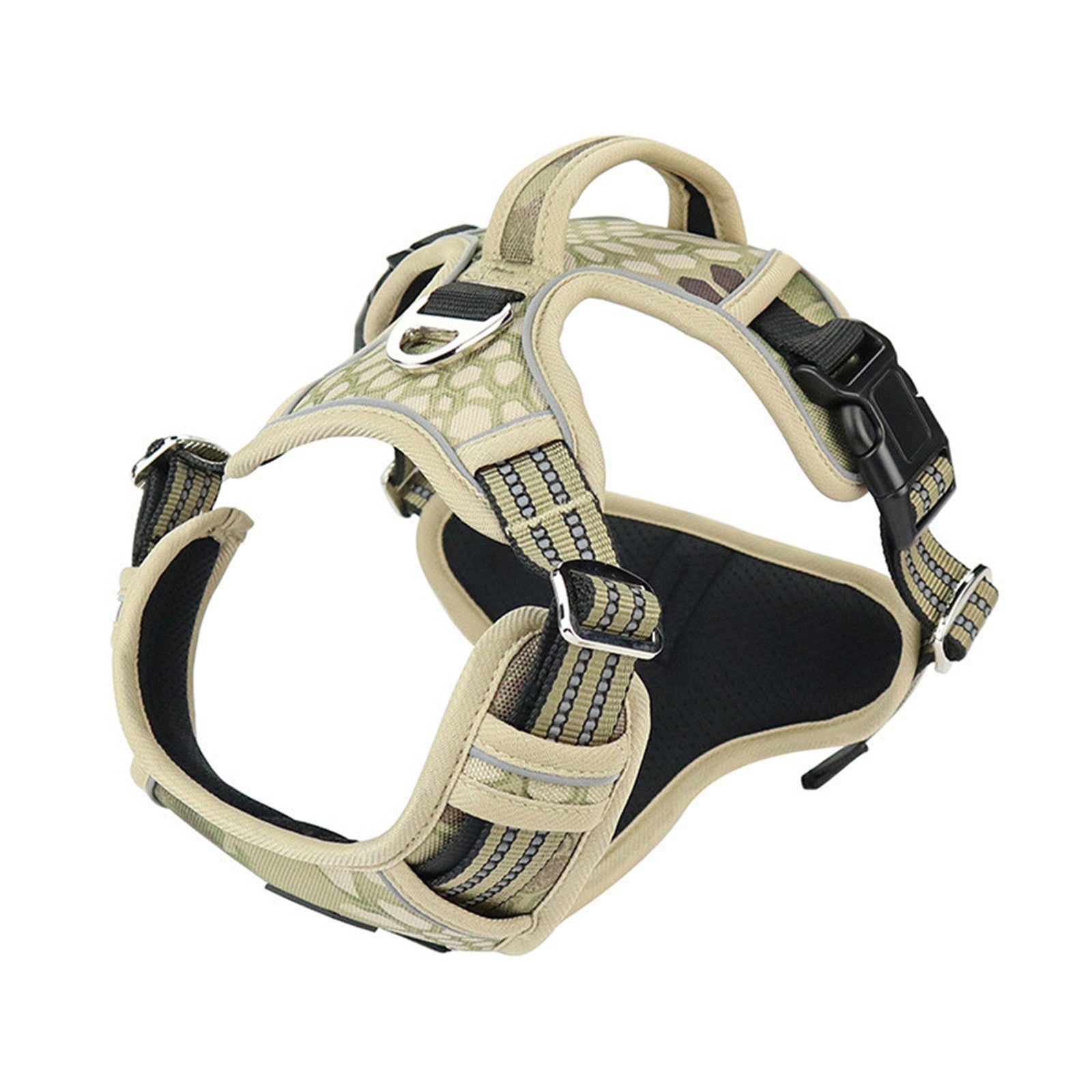 Harnais Imperméable Durable pour Animaux de Compagnie avec Poignée Verticale