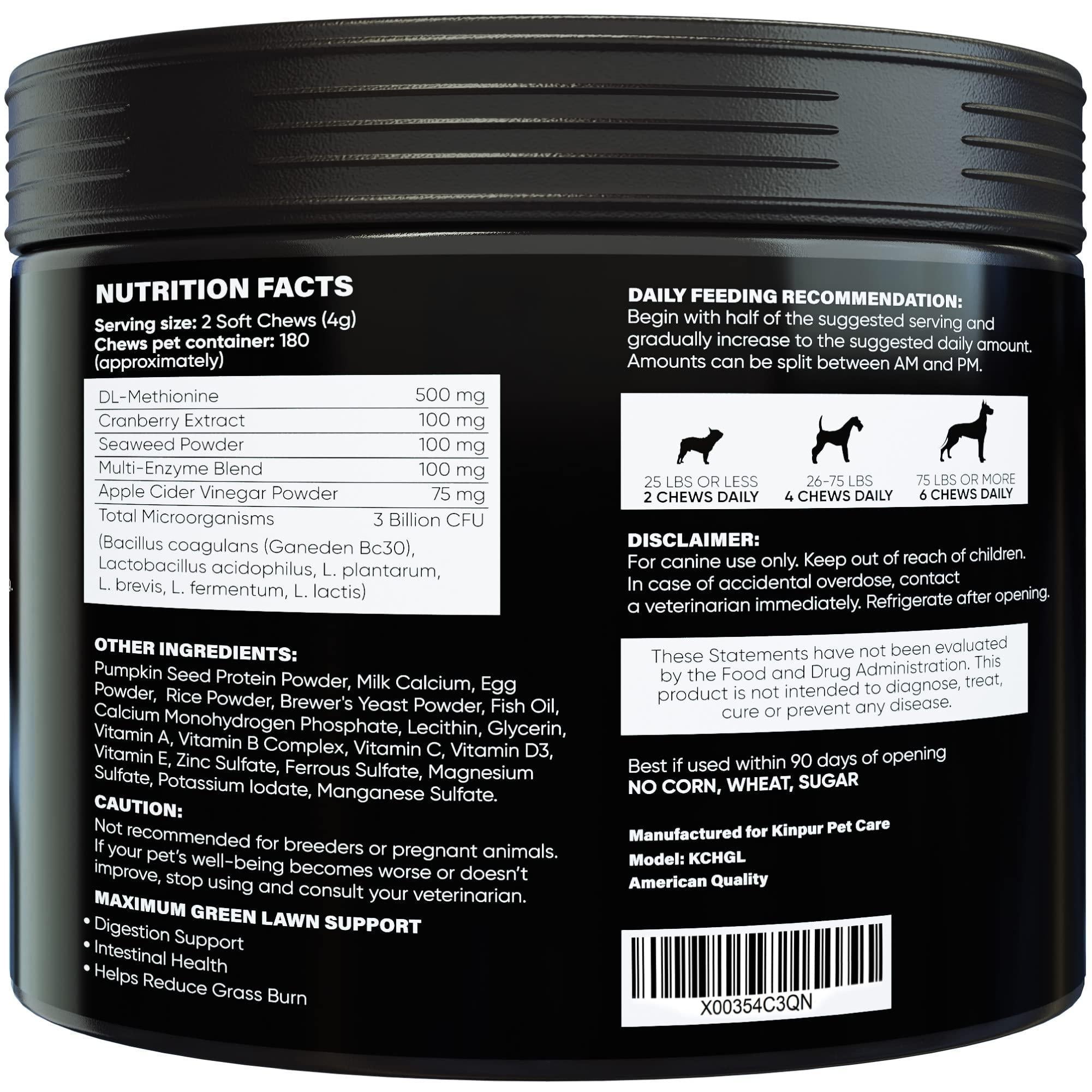 Friandises pour Chiens Green Lawn avec Cranberry et Vinaigre de Cidre de Pomme