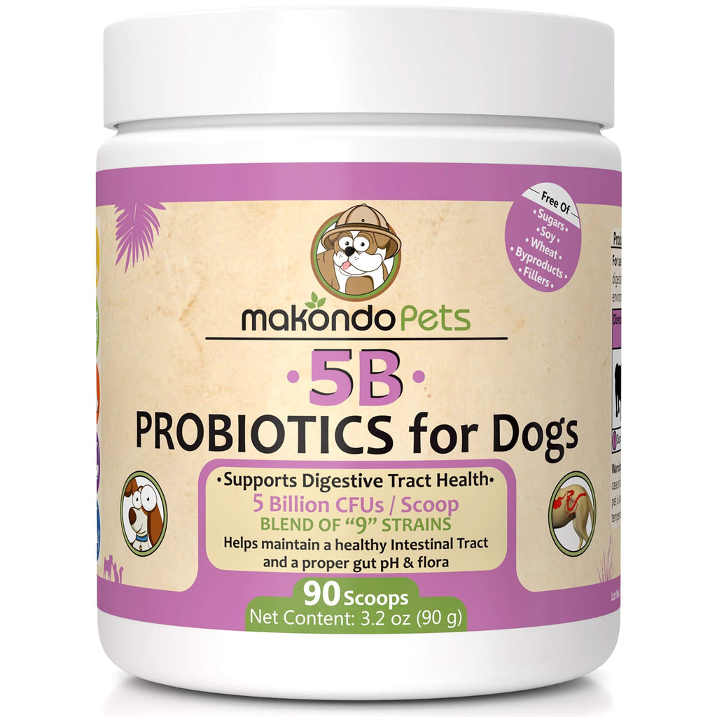 Mélange Probiotique Puissant pour Chiens - 9 Souches, 5B UFC