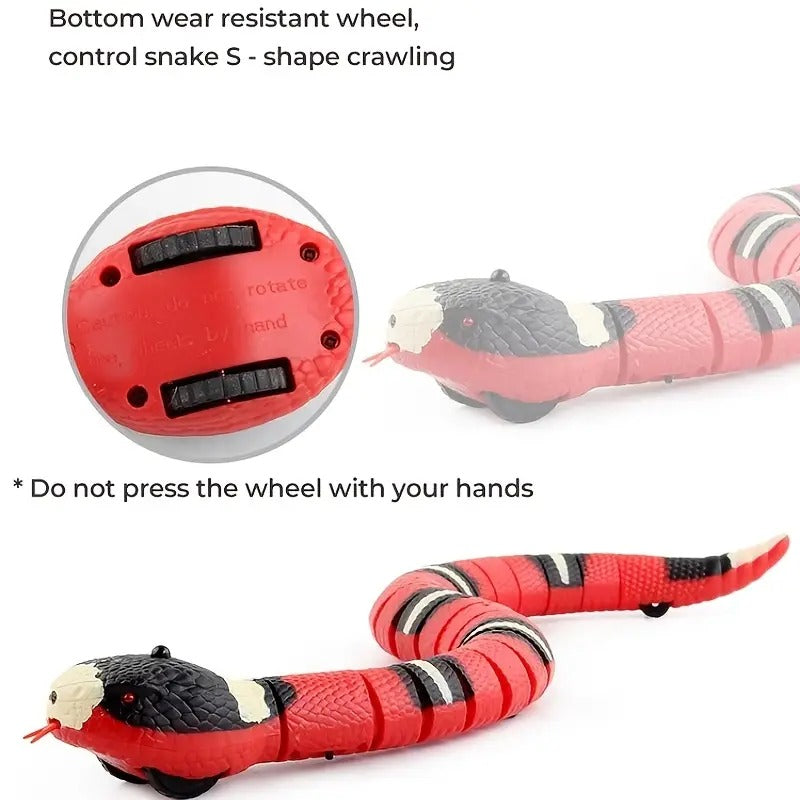 Jouet Serpent Rechargeable USB pour Chat - Jeu Actif