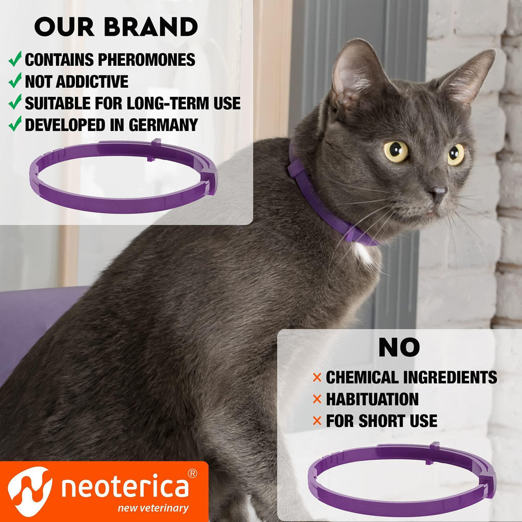 Collier Apaisant Anti-Anxiété pour Chat