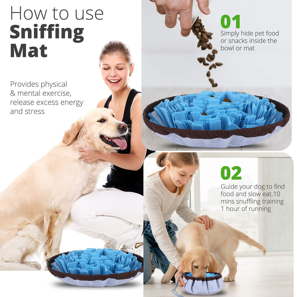 Tapis Puzzle Snuffle Hunt pour Chiens