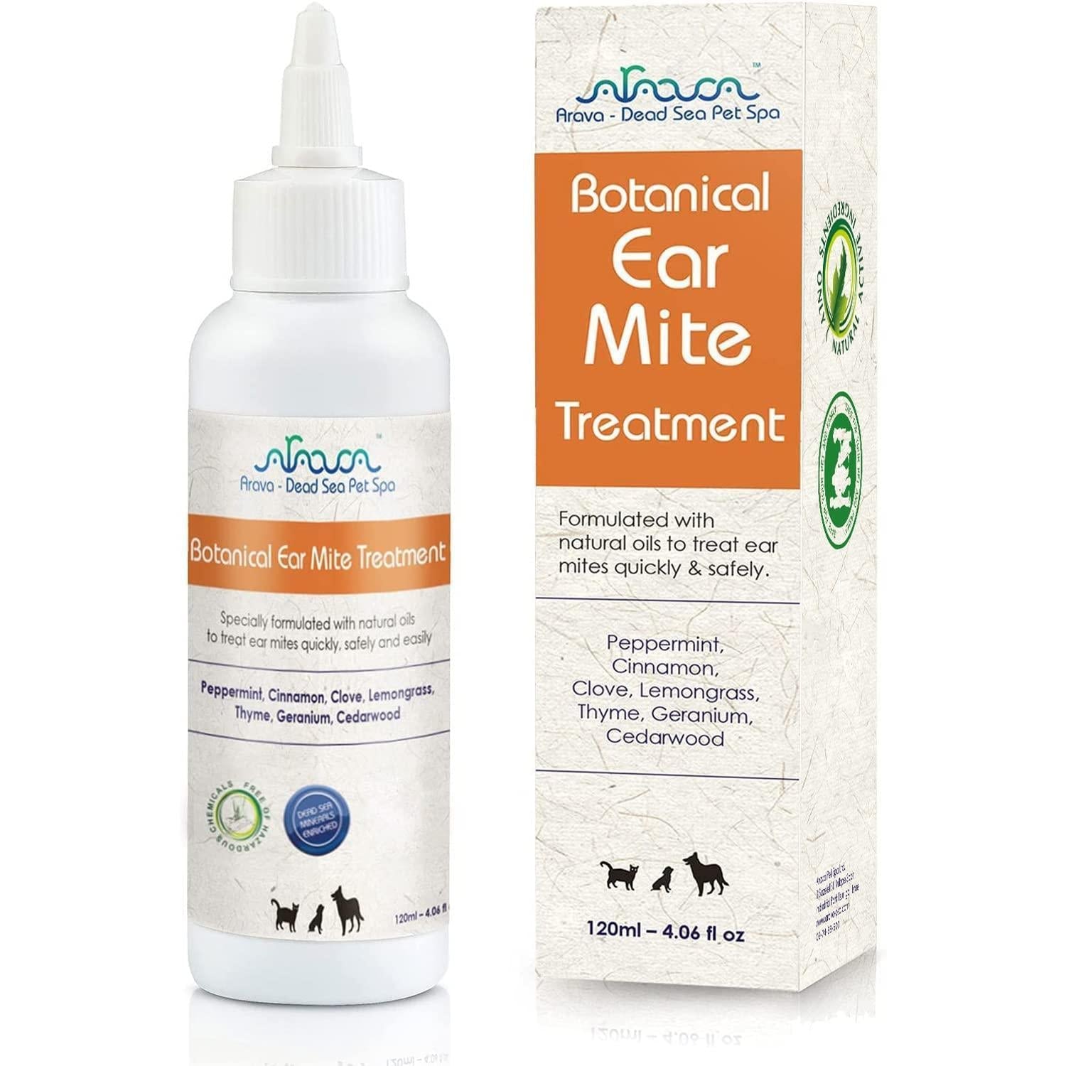 Soulagement des Oreilles pour Animaux - Traitement Naturel pour Chiens & Chats