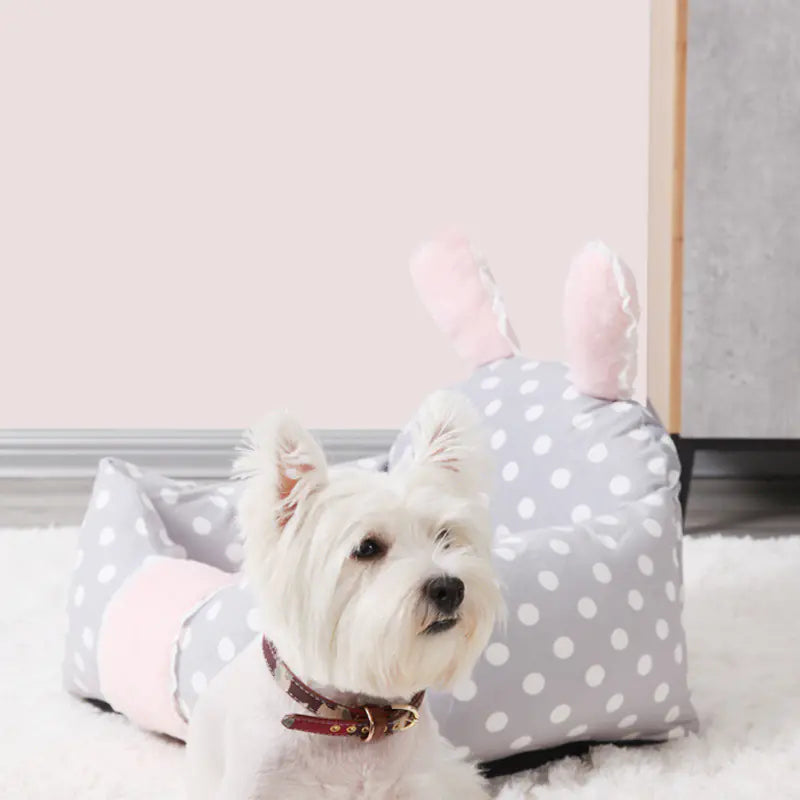 Lit Universel pour Chiens avec Coussin Lavable pour Animaux de Compagnie